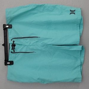Hurley Teal Men's Swim Board Shorts